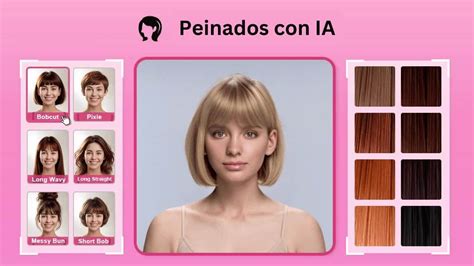 Peinados con IA en línea gratis: prueba virtual de cortes de pelo